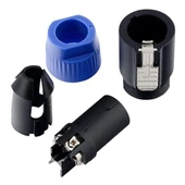 Spekon Erkek Fiş - 4 Pin Jak Konnektör - 10 ADET thumbnail 1