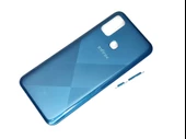 Tkgz Infinix HOT 9 PLAY KASA Arka Pil Batarya Kapağı MAVİ - 1
