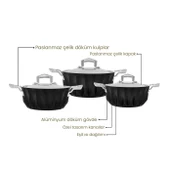 Emsan Diagon 6 Parça Midi Set thumbnail 9