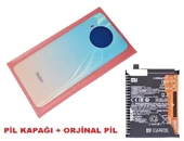 Tkgz Xiaomi Mi 10T LİTE Arka Pil Batarya Kapağı + PİL (CAM) BEYAZ - 1