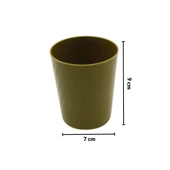 Piev Çok Amaçlı Piknik Kamp Seyahat Bardak 4 Lü Yeşil - 2