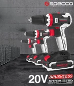 Specco Akülü Darbeli Matkap 20V 2.0Ah SP20V-4040 - 3
