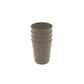 Piev Çok Amaçlı Piknik Kamp Seyahat Bardak 4 Lü Cappuccino - 5