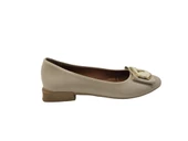 Merry Pace 2343016Z Yumuşak Pedli Kısa Topuk Toka Detaylı Günlük Kadın Babet Ayakkabı - 1