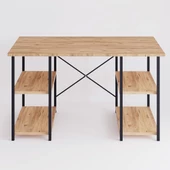 Eportatif 4 Raflı Çalışma Masası Çam 60x120 - 5