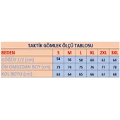 Blt Tactical Outdoor Gömlek Antrasit Renk Taktik Gömlek - 4