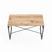 Eportatif Mutfak Masası Yemek Masası Salon Masası 4 Kişilik 120x60 Masa 1227 - 4