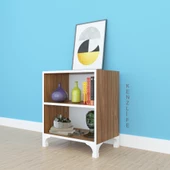 Kenzlife kitaplık tuğçe 068*030*020 cvz ayaklı mutfak dolabı banyo ofis ayakkabılık kiler thumbnail 5