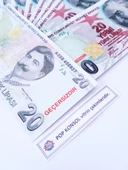 300 Adet Geçersiz Para Parti Şaka Düğün Parası Karışık Türk Lirası - 4