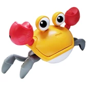 Can Oyuncak Sesli Işıklı Sensörlü Yürüyen Yengeç QC-1Y - 5