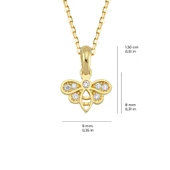 14 Ayar Arı Altın Kolye 1,77 gr thumbnail 2