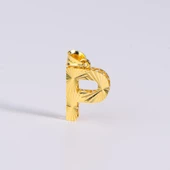 14 Ayar Altın P Harfi Kolye Ucu 0.59 gr thumbnail 1