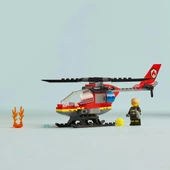 LEGO City 60411 İtfaiye Kurtarma Helikopteri (85 Parça) - 7
