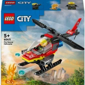 LEGO City 60411 İtfaiye Kurtarma Helikopteri (85 Parça) - 10
