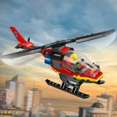 LEGO City 60411 İtfaiye Kurtarma Helikopteri (85 Parça) - 5