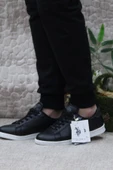 U.S. Polo Assn. Erna 4FX Siyah Beyaz Orijinal Ürün Sneaker Spor Ayakkabı thumbnail 3