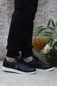 U.S. Polo Assn. Erna 4FX Siyah Beyaz Orijinal Ürün Sneaker Spor Ayakkabı thumbnail 1