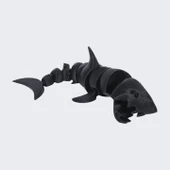 3D Hareketli Köpek Balığı Figürlü Oyuncak - Siyah thumbnail 6