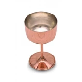 Turna Bakır Vino Kadeh 1 No Düz 240 Ml Kırmızı Turna0491-1 - 3