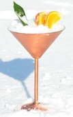 Turna Bakır Martini Kadeh Düz 250 Ml Skoç Turna0459-4 - 2