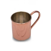 Turna Bakır Cup Bardak 2 No Düz 450 Ml Kırmızı Turna0452-1 thumbnail 2