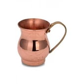 Turna Bakır Oyuncak Maşrapa 6 Cm Düz Kırmızı Turna5502-1 - 1