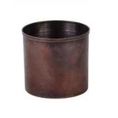Turna Bakır Bahar Saksı 3 No 14 Cm Düz Oksit Turna2566-3 - 1