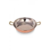 Turna Bakır Çelebi Tava 1 No 14 Cm El Dövme Kırmızı Turna7571-1 - 8