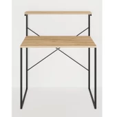 Eportatif Raflı Çalışma Masası 60x90 Ofis Masası Ders Masası Çok Amaçlı Çalışma Masası 1300 - 5