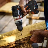 WORX WX-JCR 20Volt/2.0Ah Li-ion Çift Akülü Kömürsüz Profesyonel Darbeli Şarjlı Matkap - 9