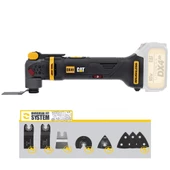 CAT DX41B 18Volt Kömürsüz Profesyonel Çok Amaçlı Devir Ayarlı Raspalama+14 Adet Aksesuar (Akü Dahil Değildir) - 2