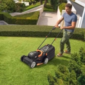 WORX WG730E 20Volt 4.0Ah. Li-ion 30cm Profesyonel Kömürsüz Şarjlı Çim Biçme thumbnail 6