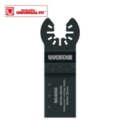 WORX WA4988 Çok Amaçlı Raspalama Makinası İçin 28x40mm Metal, Ahşap, Fiberglas, PVC Universal Kesme Bıçağı - 1
