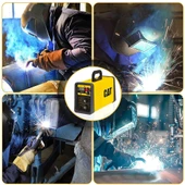 CAT DZ201 200 Amper TIG LIFT/MMA Çanta Tipi Profesyonel Dijital İnverter Kaynak Makinesi - 4