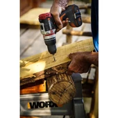 WORX WX354.9 20Volt Kömürsüz Profesyonel Darbeli Şarjlı Matkap (Akü Dahil Değildir) - 2