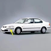 Honda Civic 1996-2000 Sol Ön Tampon Köşe Bandı Çıtası Kuşağı - 1