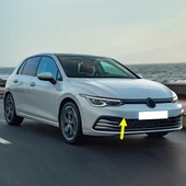 VW Golf 8 2020-2023 Ön Tampon Çeki Çekme Demiri Kapağı 5H0807241 - 1