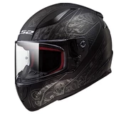 LS2 RAPID CRYPT MAT SİYAH KASK XL - 1