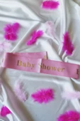 Baby Shower Anne Adayları İçin Saten Kuşak - 2