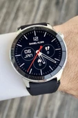 Daniel Klein DKISTE1121 Kasası Gümüş Kordonu Siyah Renk Android/ios Uyumlu Hediye Paketli Akıllı Saat - 1
