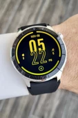 Daniel Klein DKISTE1121 Kasası Gümüş Kordonu Siyah Renk Android/ios Uyumlu Hediye Paketli Akıllı Saat - 5
