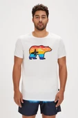 Bad Bear GLEEN T-SHIRT OFF-WHITE Erkek Tişört Beyaz S-XXL - 1