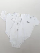 İnterlok Üçlü Bebe Badi - 7