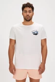 Bad Bear DUSTIN T-SHIRT OFF-WHITE Erkek Tişört Beyaz S-XXL - 5