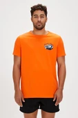 Bad Bear DUSTIN T-SHIRT ORANGE Erkek Tişört Turuncu S-XXL - 2