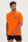 Bad Bear DUSTIN T-SHIRT ORANGE Erkek Tişört Turuncu S-XXL - 1