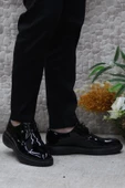 Pierre Cardin 70914 Siyah Rugan Damat Ayakkabısı Takım Ayakkabısı Erkek Ayakkabı - 1