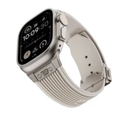 Vendas Apple Watch Ultra 49mm Zore KRD-113 Spor Görünümlü Silikon Kordon ( Saat DEĞİLDİR ) - 9