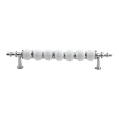 5 Adet İnci Kulp 128 mm Krom Mutfak Kulpu Çekmece Dolap Kapak Kulbu Metal Mobilya Dolabı Kulpları - 5