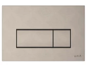 740-2395 - Vitra Root Square Kumanda Paneli - Fırçalı Nikel - 1